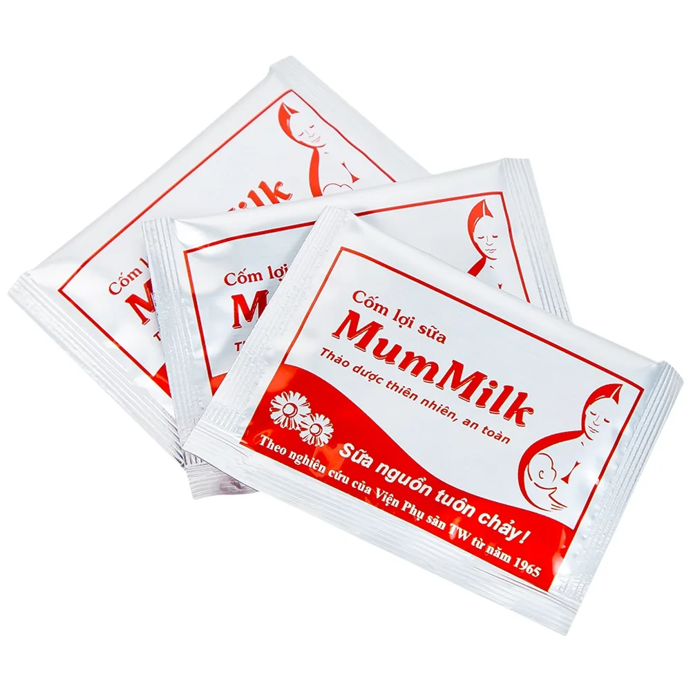 Hình ảnh Cốm lợi sữa Mum Milk GOD HEALTH tăng tiết sữa, tăng chất lượng sữa (20 gói x 3g)