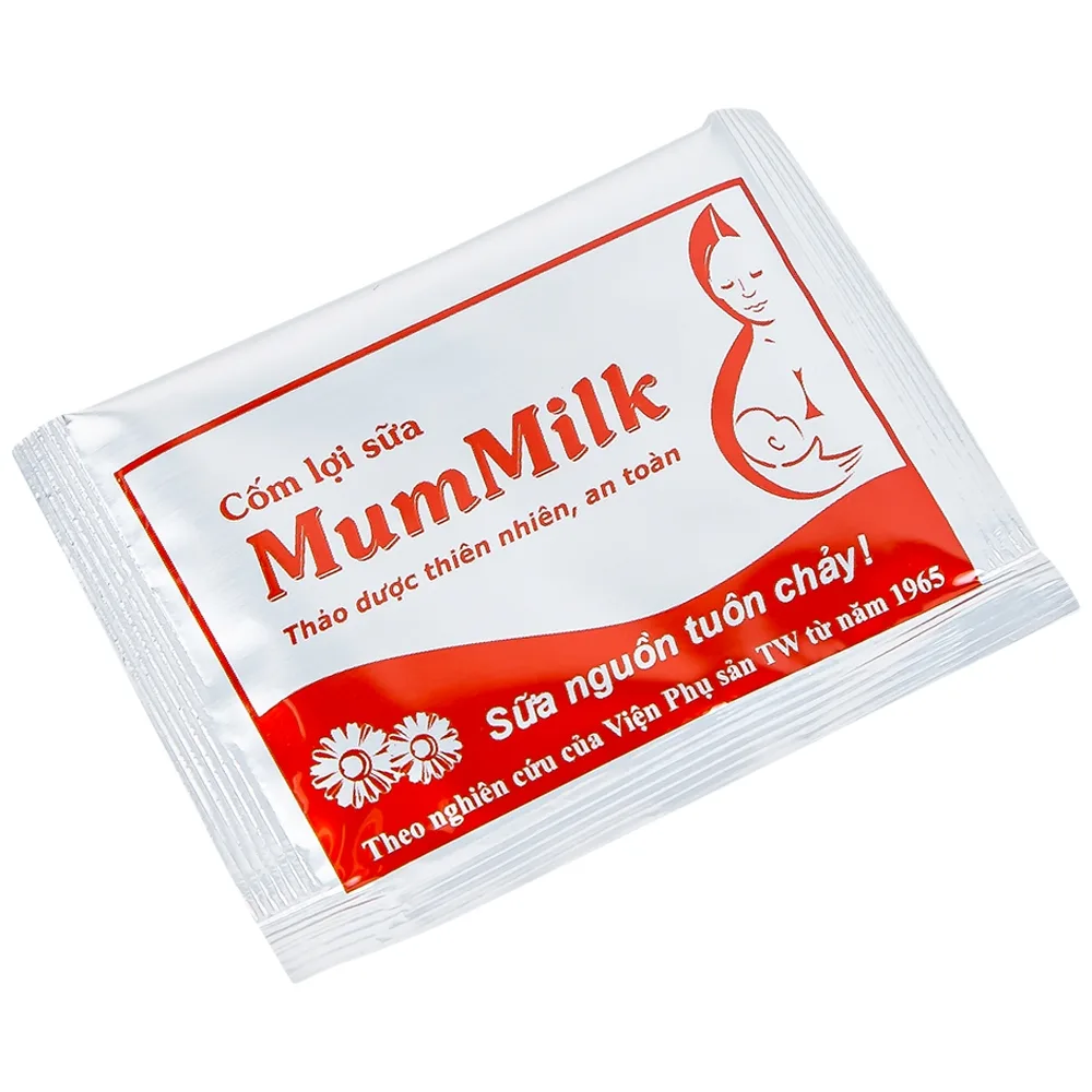 Hình ảnh Cốm lợi sữa Mum Milk GOD HEALTH tăng tiết sữa, tăng chất lượng sữa (20 gói x 3g)