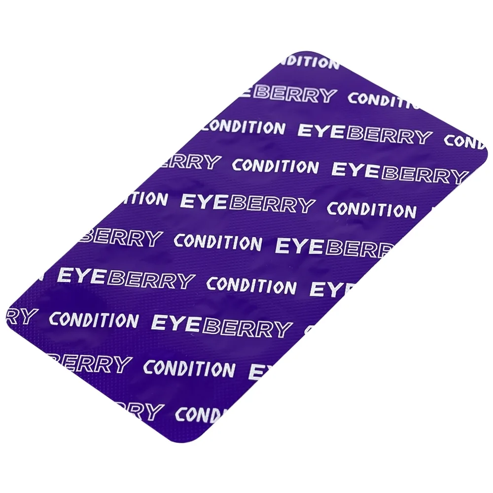 Hình ảnh Thực phẩm bảo vệ sức khỏe Condition EYE Berry Kolmar hỗ trợ tăng cường thị lực cho mắt (6 vỉ x 10 viên)
