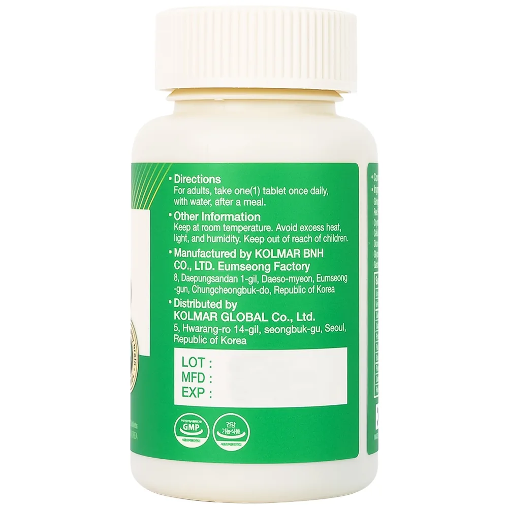 Hình ảnh Thực phẩm bảo vệ sức khỏe Condition Ginkgo Kolmar hỗ trợ tăng bổ não cải thiện trí nhớ (60 viên)