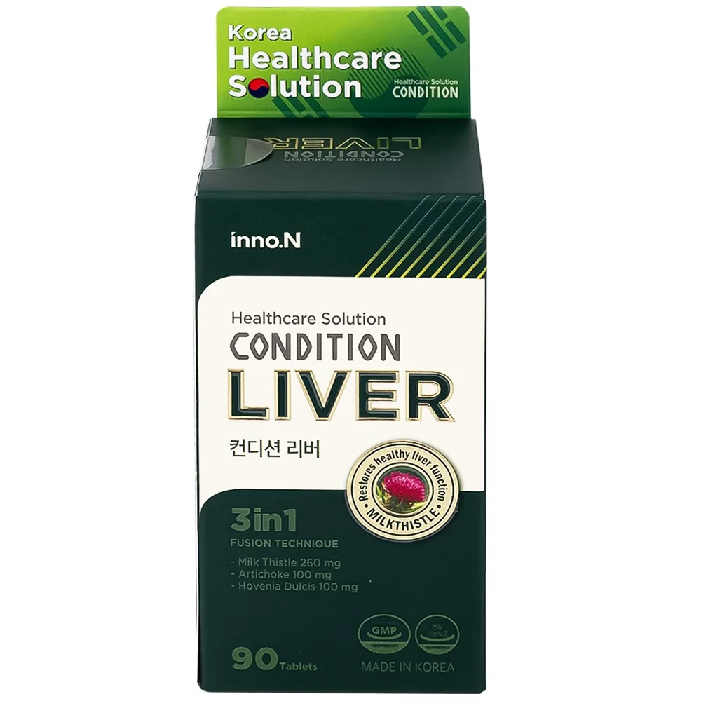 Hình ảnh Thực phẩm bảo vệ sức khỏe Condition Liver Kolmar giúp mát gan, bảo vệ gan (90 viên)