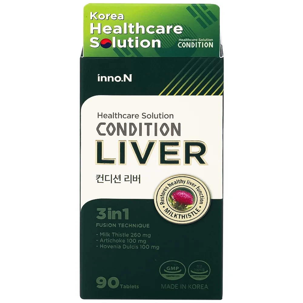 Hình ảnh Thực phẩm bảo vệ sức khỏe Condition Liver Kolmar giúp mát gan, bảo vệ gan (90 viên)