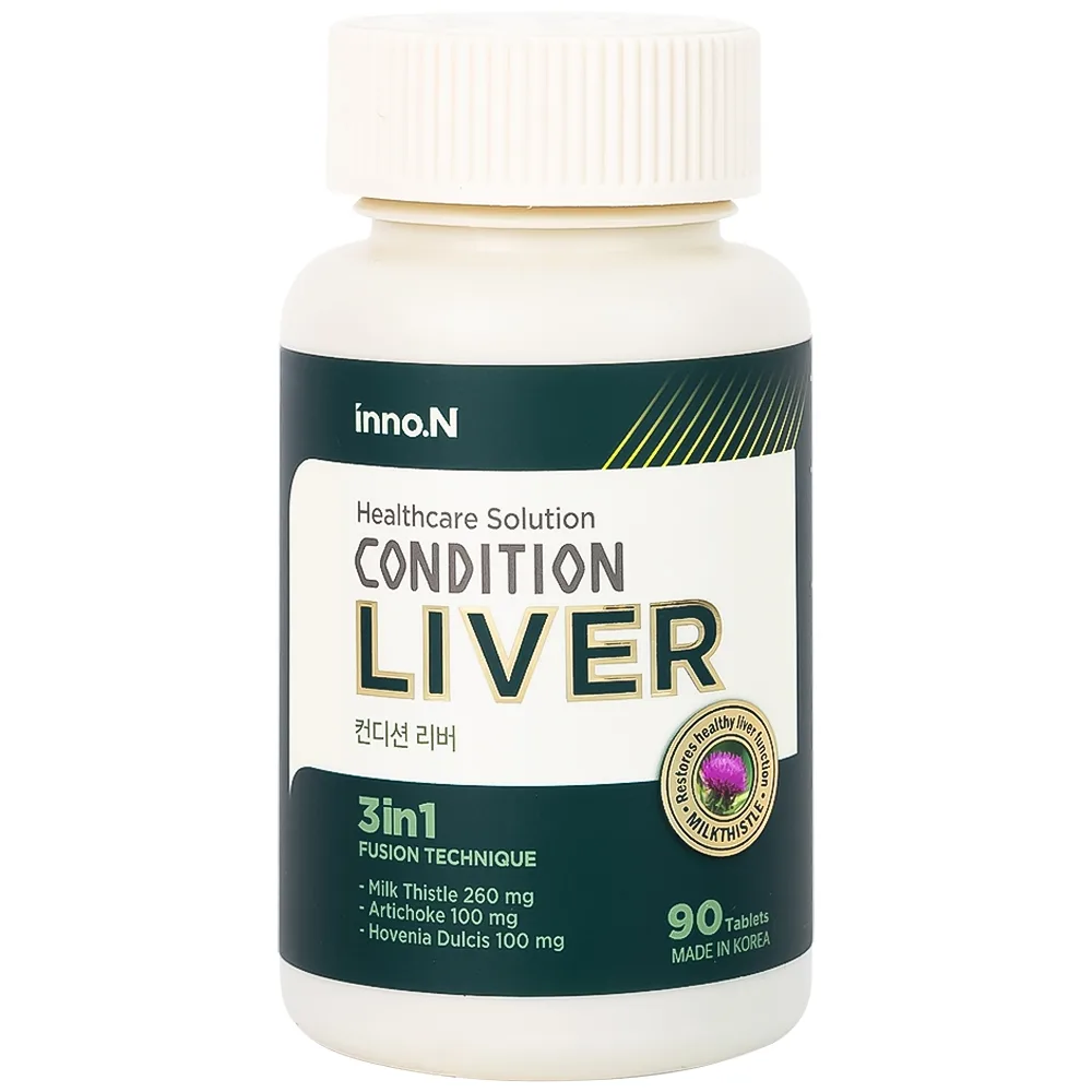 Hình ảnh Thực phẩm bảo vệ sức khỏe Condition Liver Kolmar giúp mát gan, bảo vệ gan (90 viên)