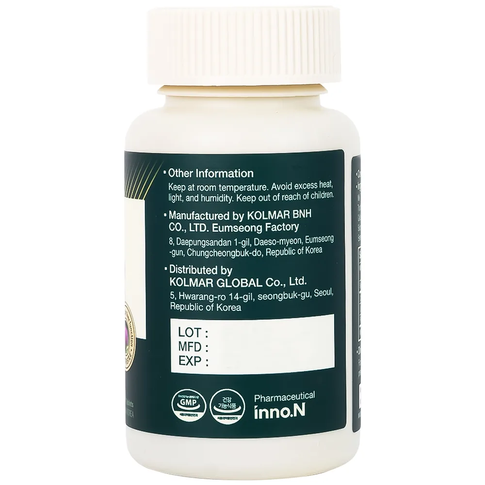Hình ảnh Thực phẩm bảo vệ sức khỏe Condition Liver Kolmar giúp mát gan, bảo vệ gan (90 viên)