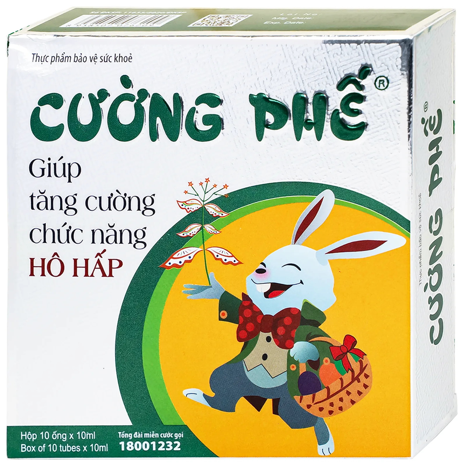 Hình ảnh Siro Cường Phế Lotus tăng cường chức năng hô hấp (10 ống x 10ml)