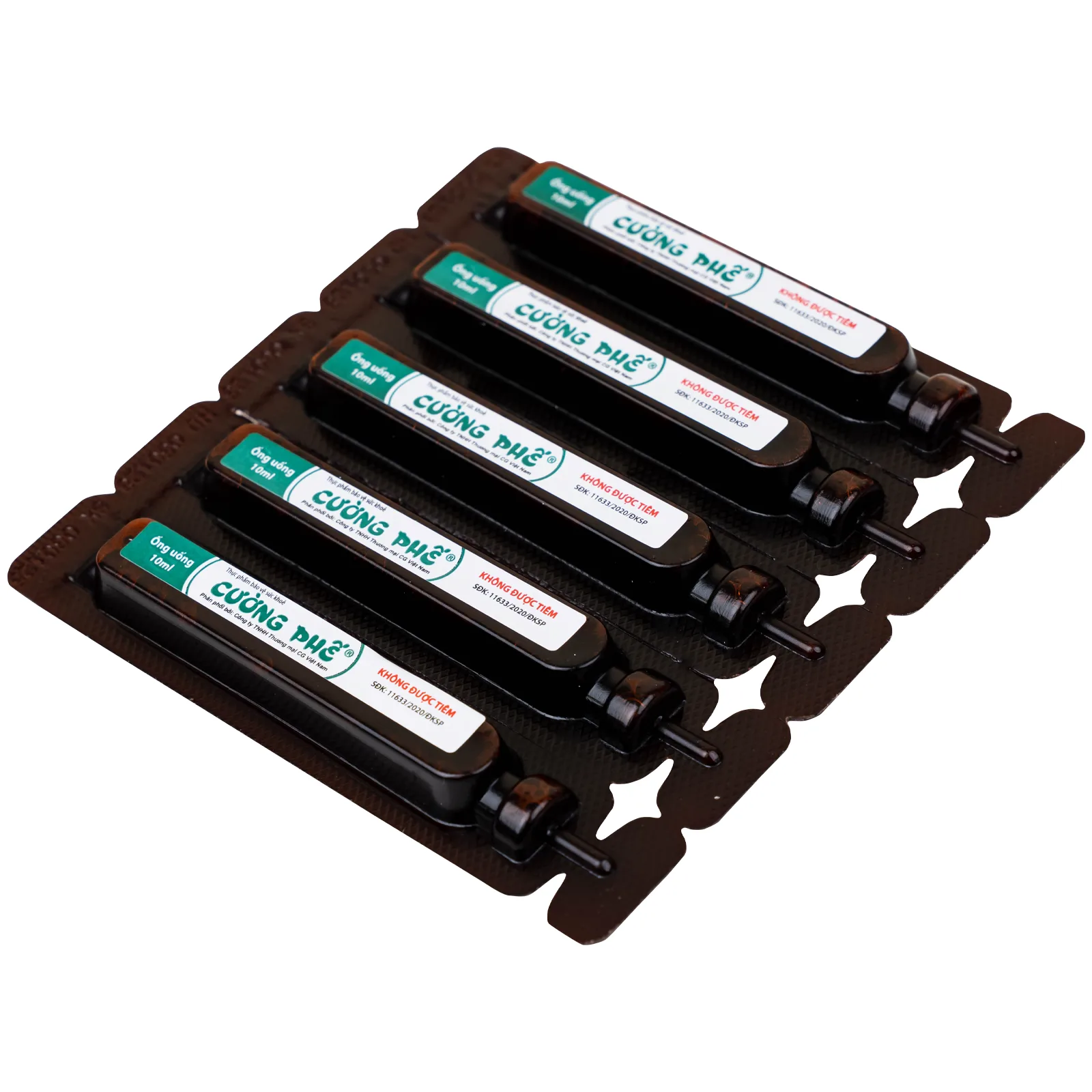 Hình ảnh Siro Cường Phế Lotus tăng cường chức năng hô hấp (10 ống x 10ml)