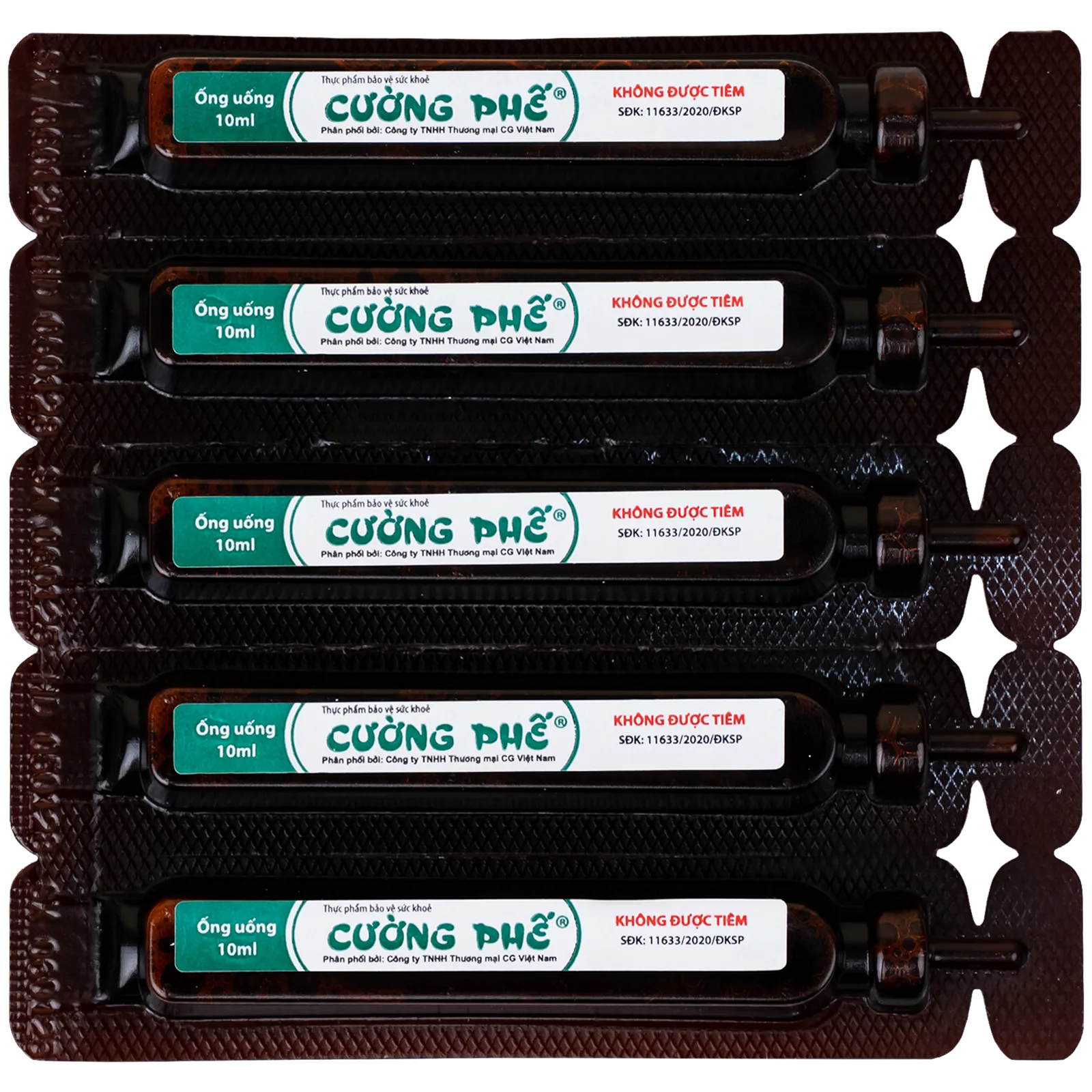 Hình ảnh Siro Cường Phế Lotus tăng cường chức năng hô hấp (10 ống x 10ml)