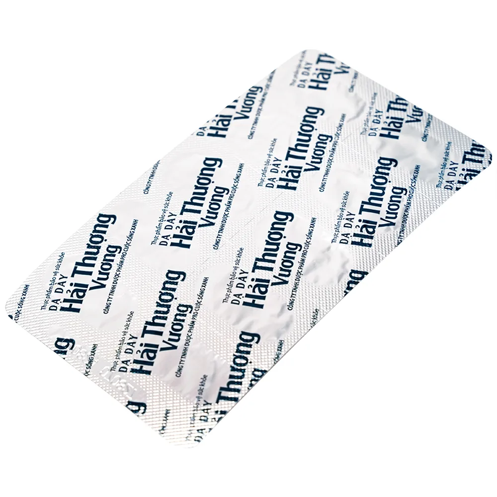 Hình ảnh Viên uống Dạ Dày Hải Thượng Vương hỗ trợ giảm acid dịch vị, bảo vệ niêm mạc dạ dày (30 viên)