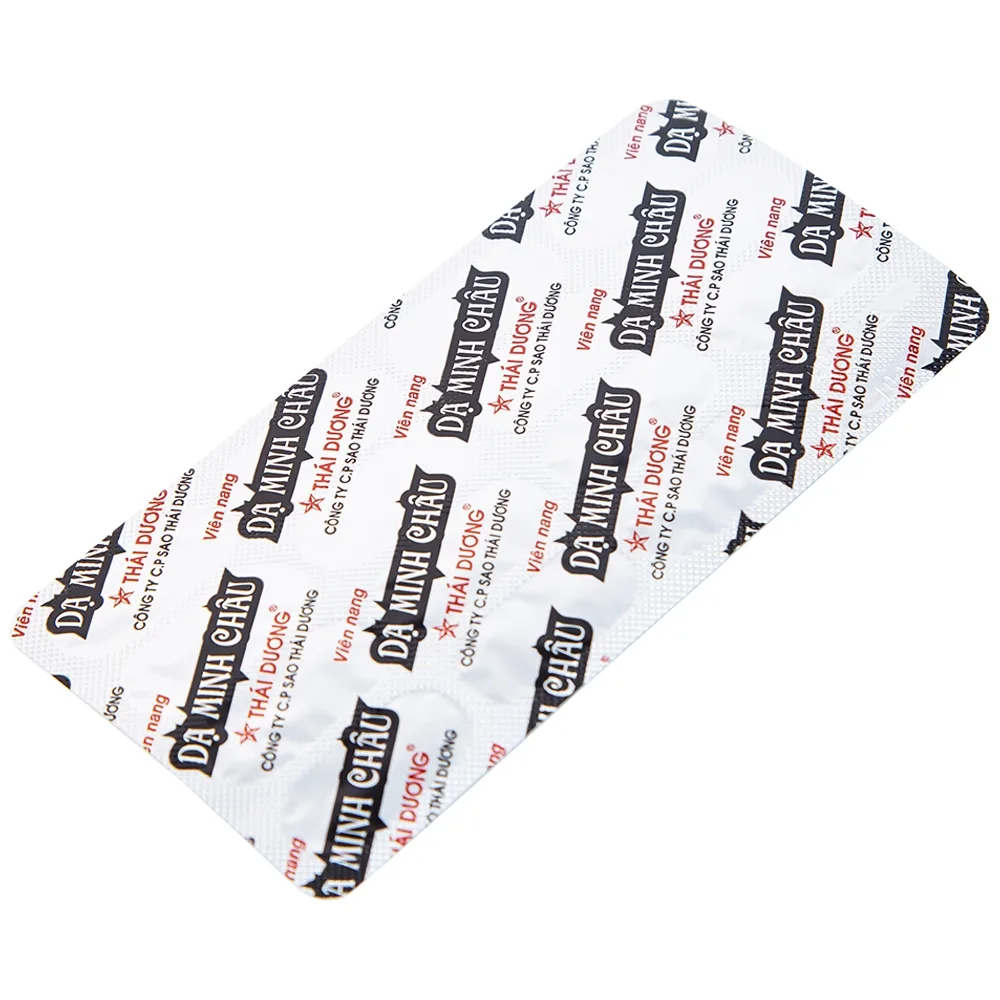 Hình ảnh Viên thảo dược Dạ Minh Châu giúp ôn bổ thận dương, cố tinh (2 vỉ x 15 viên)