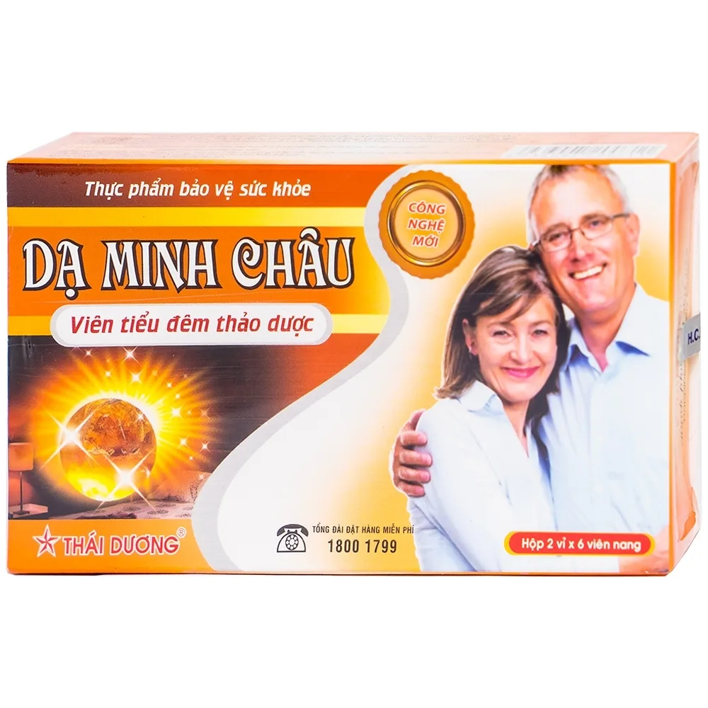 Hình ảnh Viên thảo dược Dạ Minh Châu giúp ổn định thận dương, cố tinh (2 vỉ x 6 viên)