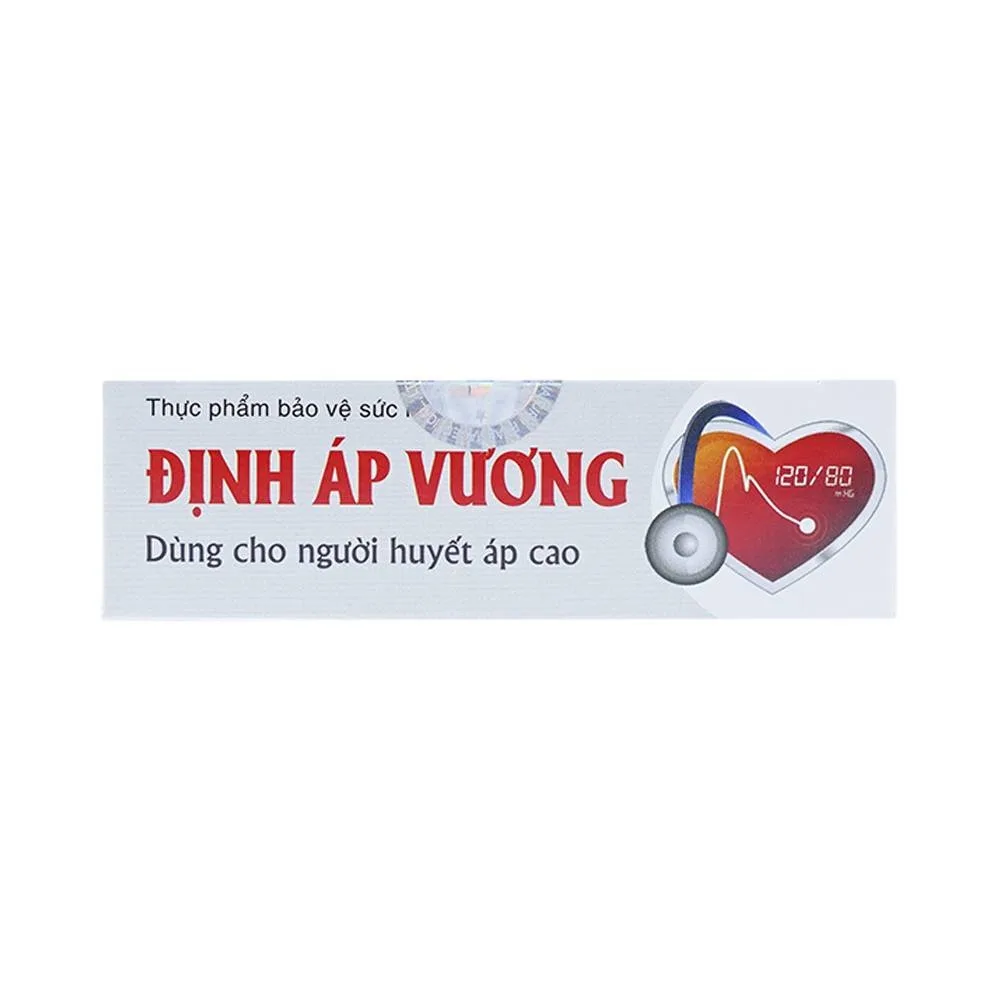 Hình ảnh Viên uống Định Áp Vương IMC hỗ trợ làm giảm lipid máu (3 vỉ x 10 viên)