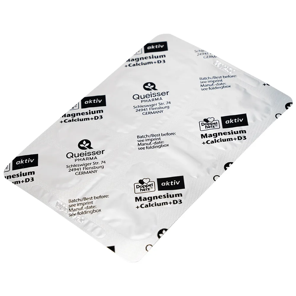 Hình ảnh Viên uống Magnesium+Calcium+D3 Doppelherz Aktiv hỗ trợ cơ và xương khỏe mạnh (3 vỉ x 10 viên)