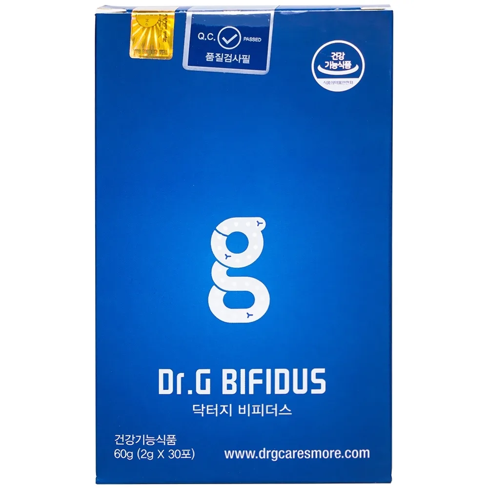 Hình ảnh Bột Dr.G Bifidus Bifido men vi sinh hỗ trợ cải thiện hệ tiêu hóa (2g x 30 gói)