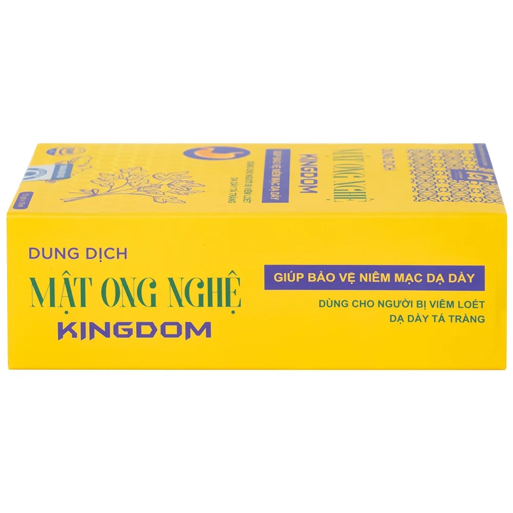 Hình ảnh Dung dịch mật ong nghệ Kingdom bảo vệ niêm mạc dạ dày (15 gói x 10ml)
