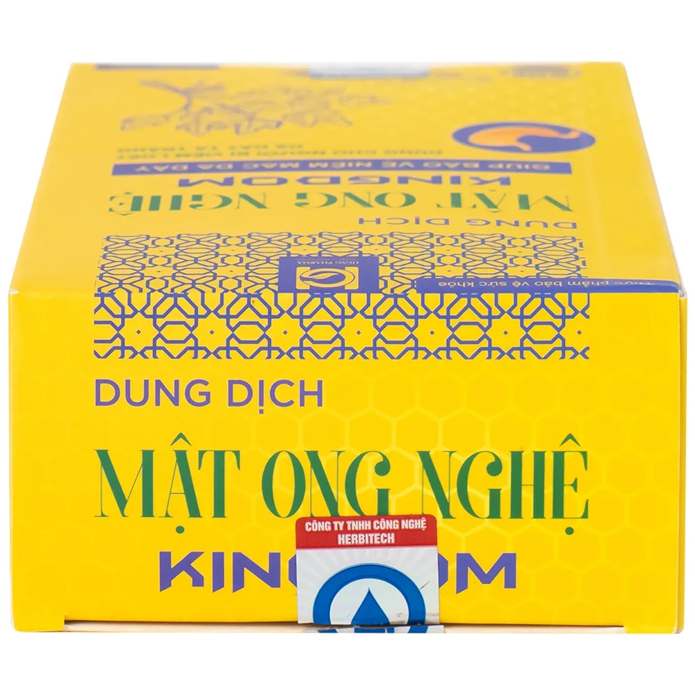 Hình ảnh Dung dịch mật ong nghệ Kingdom bảo vệ niêm mạc dạ dày (15 gói x 10ml)