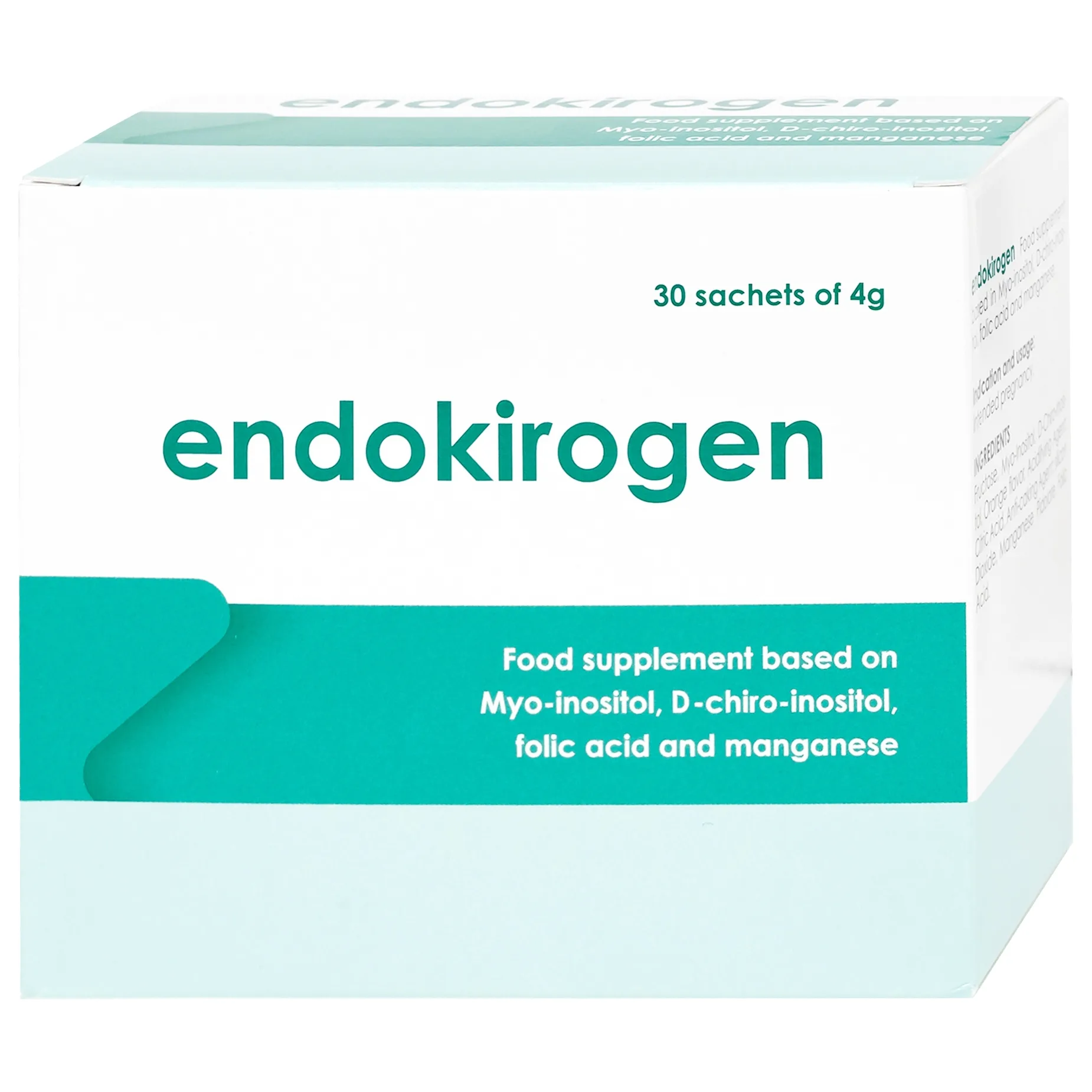 Hình ảnh Bột uống Endokirogen 4g Nutrilinea bổ sung inositol, hỗ trợ sức khỏe cho phụ nữ trước khi mang thai (30 gói)