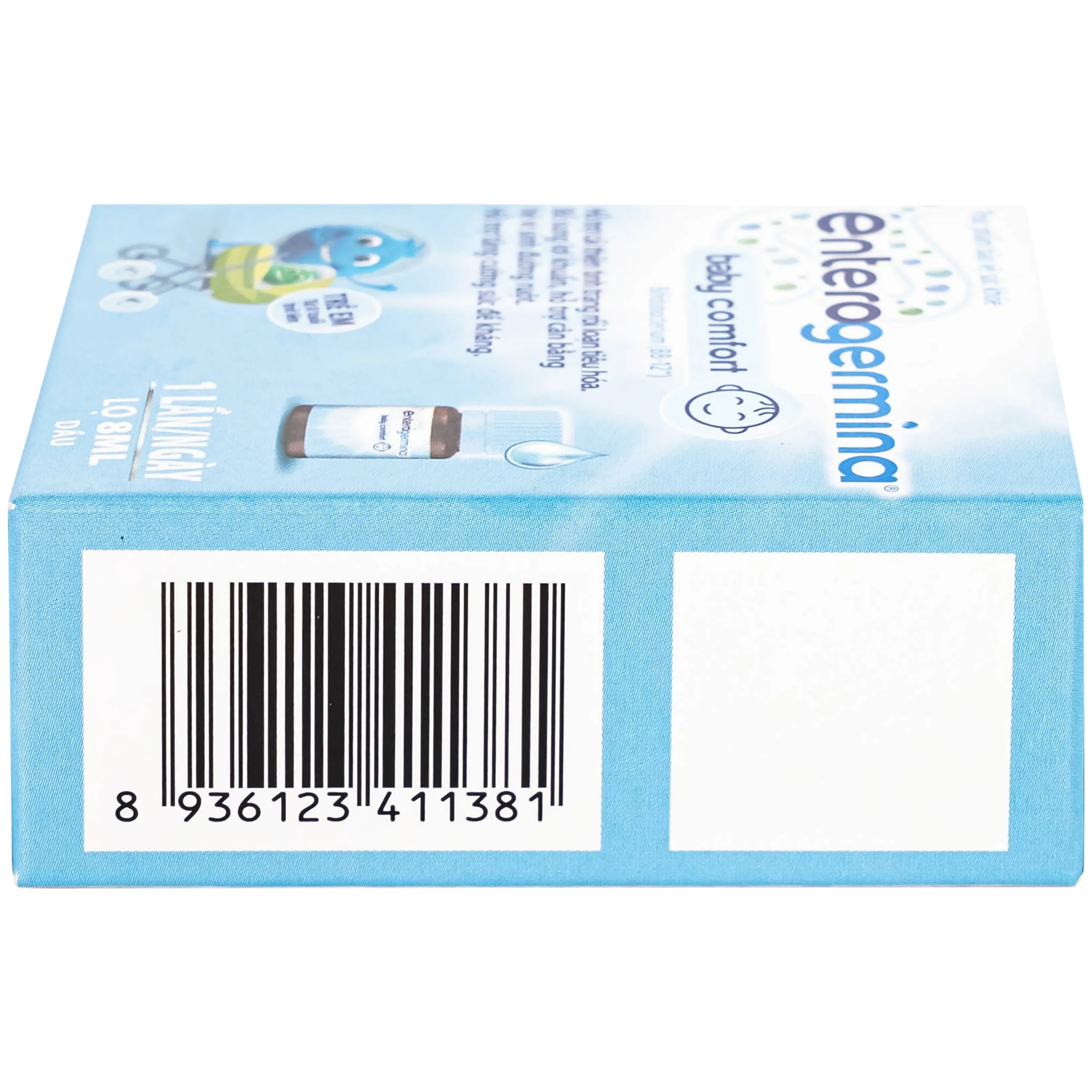 Hình ảnh Men vi sinh Enterogermina Baby Comfort Sanofi cho trẻ sơ sinh chứa lợi khuẩn BB12 (Lọ 8ml)