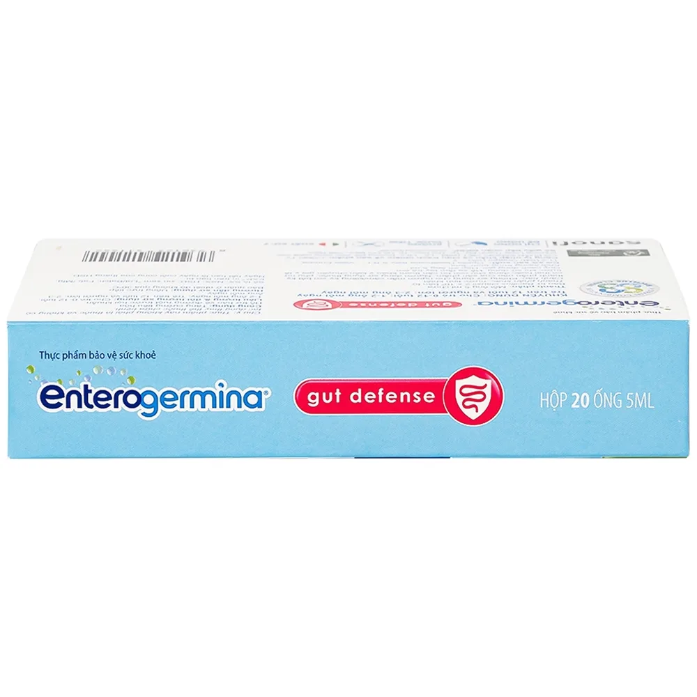 Hình ảnh Hỗn dịch uống men vi sinh Enterogermina Gut Defense Sanofi tăng cường tiêu hóa, hỗ trợ bảo vệ đường ruột