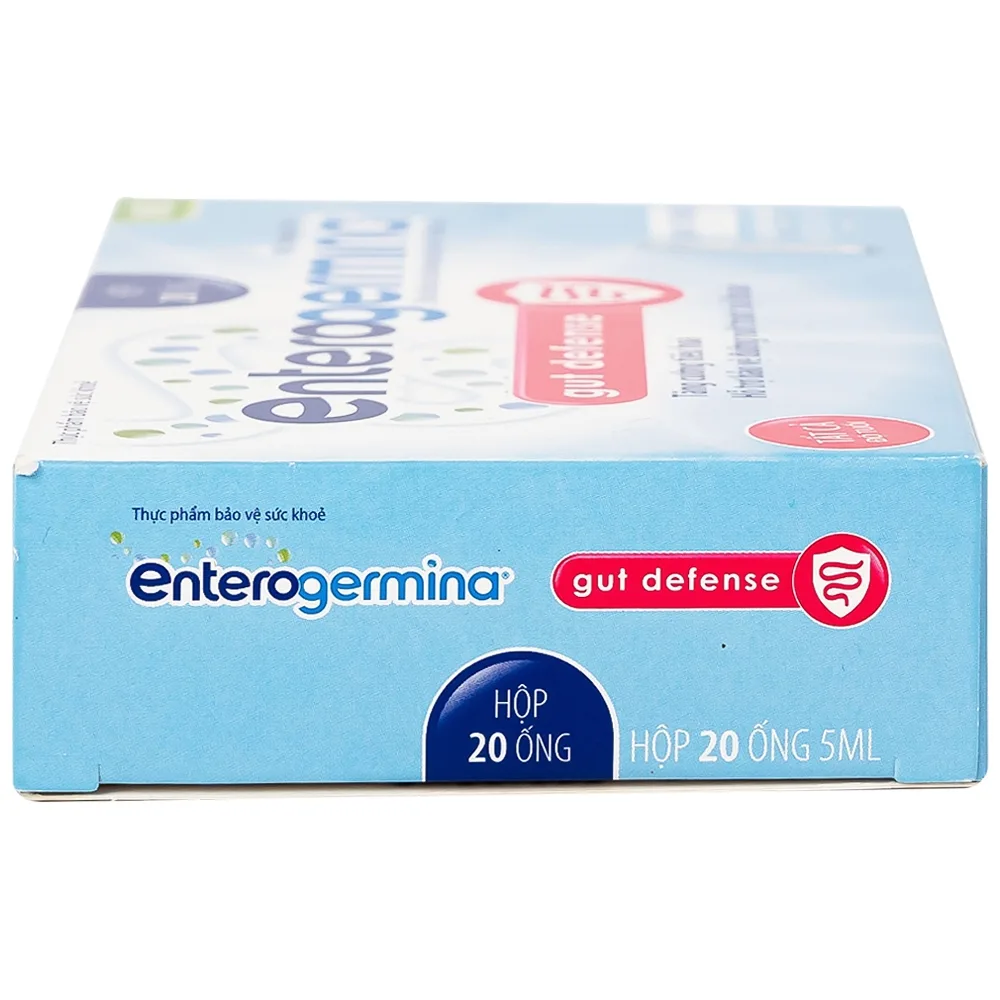 Hình ảnh Hỗn dịch uống men vi sinh Enterogermina Gut Defense Sanofi tăng cường tiêu hóa, hỗ trợ bảo vệ đường ruột