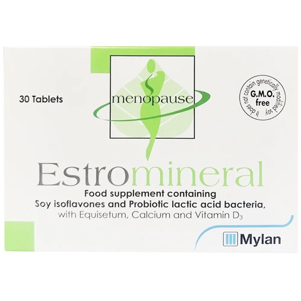 Hình ảnh Viên uống Estromineral Meda hỗ trợ tăng cường nội tiết tố (3 vỉ x 10 viên)
