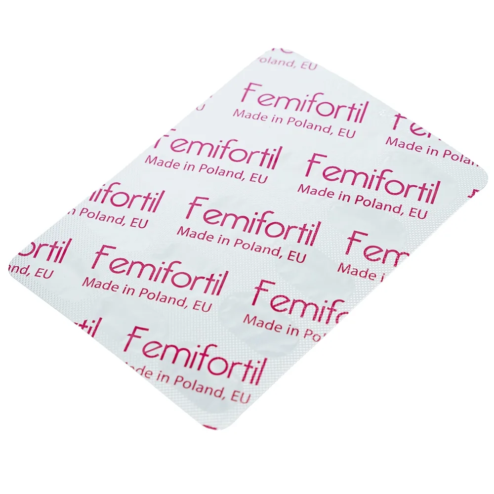 Hình ảnh Viên uống Femifortil NP Pharma bổ sung Vitamin, khoáng chất và thảo dược cho phụ nữ mang thai (4 vỉ x 15 viên)