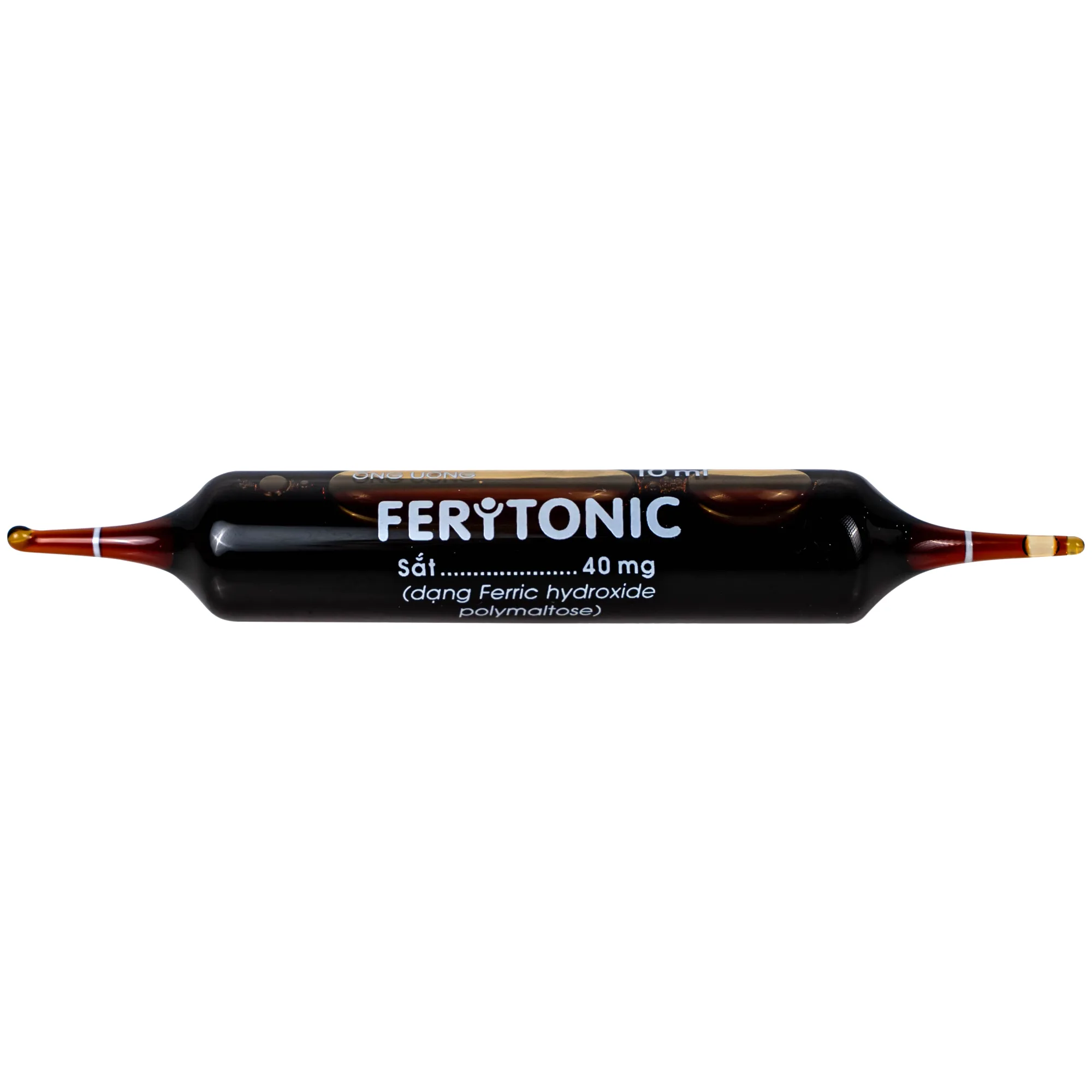 Hình ảnh Siro bổ sung sắt Feritonic 40mg Traphaco (2 vỉ x 10 ống)