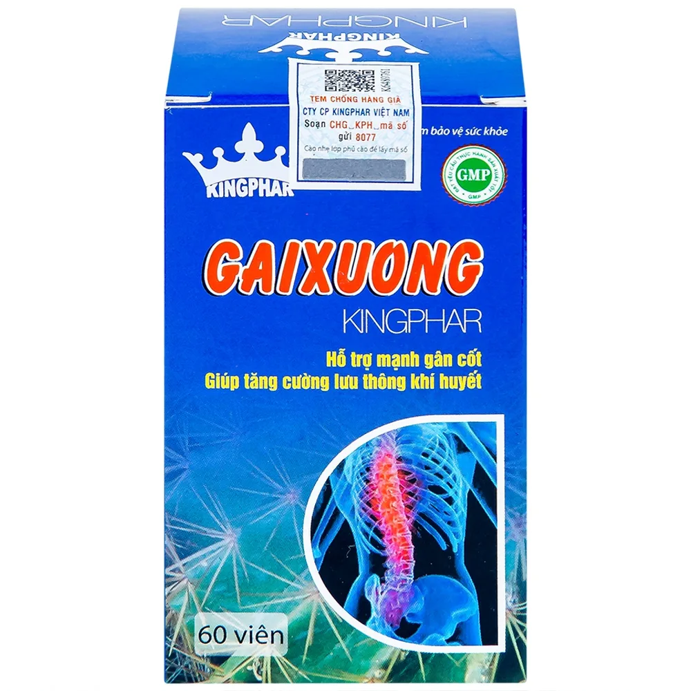Hình ảnh Viên uống Gai Xương Kingphar hoạt huyết, tăng cường lưu thông khí huyết (60 viên)