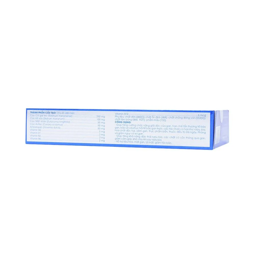 Hình ảnh Viên uống Tuệ Linh Plus tăng cường chức năng giải độc gan (3 vỉ x 10 viên)