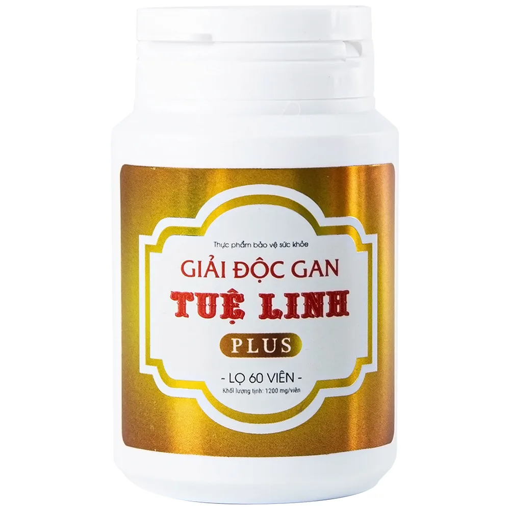 Hình ảnh Viên uống Tuệ Linh Plus hỗ trợ giải độc gan, tăng cường chức năng gan (60 viên)