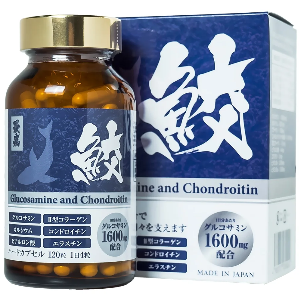 Hình ảnh Viên uống Glucosamine And Chondroitin Jpanwell hỗ trợ bổ sung chất nhờn dịch khớp (120 viên)