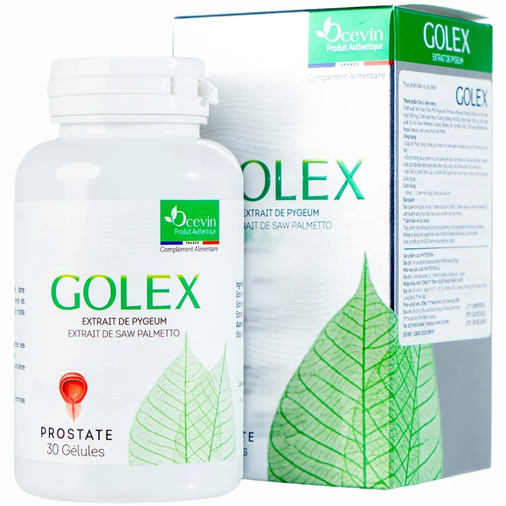 Hình ảnh Viên uống Golex Ocevin bổ thận, tăng cường sức khỏe cho nam giới (30 viên)