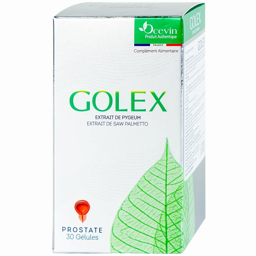 Hình ảnh Viên uống Golex Ocevin bổ thận, tăng cường sức khỏe cho nam giới (30 viên)