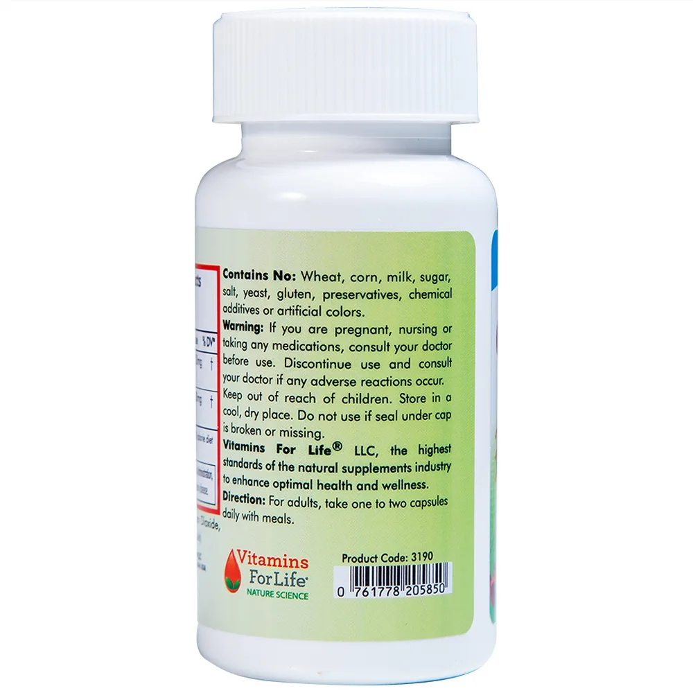 Hình ảnh Viên uống Gout Aid Vitamins For Life hỗ trợ giảm triệu chứng ở người bị gout (30 viên)