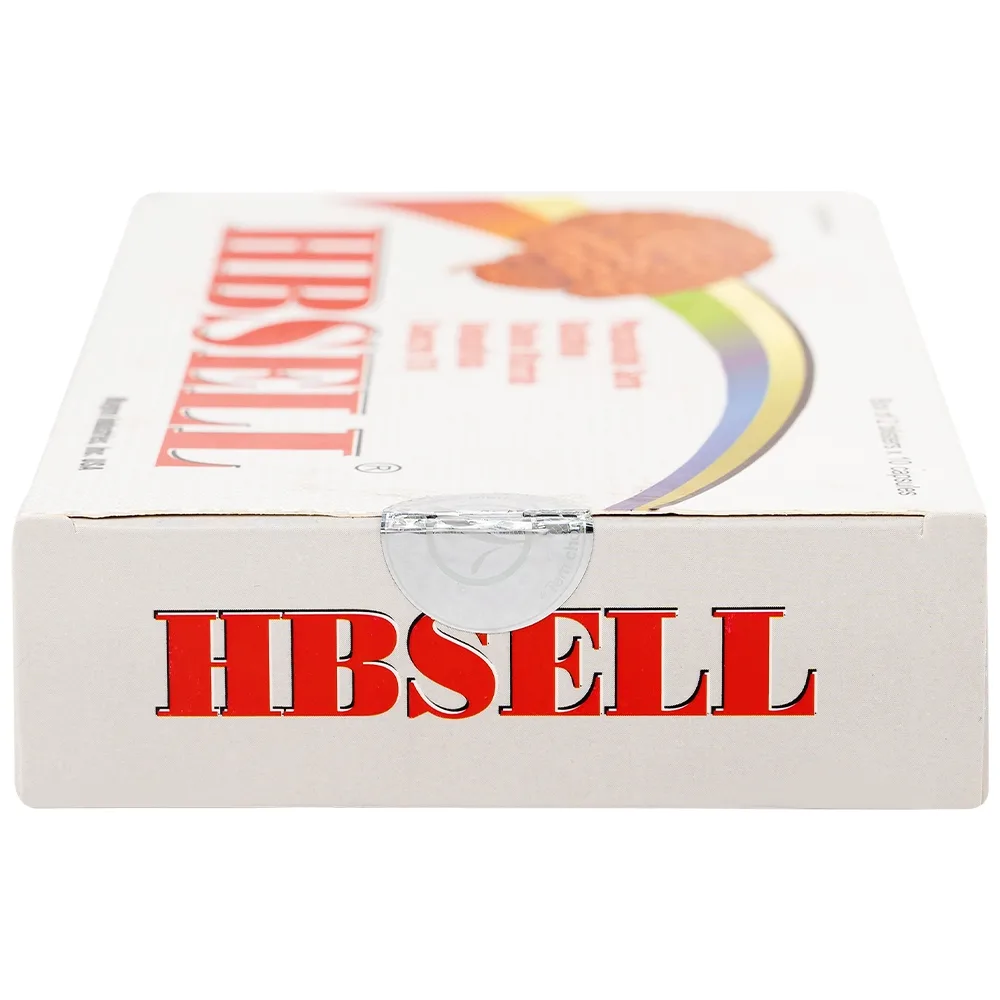 Hình ảnh Viên uống Hbsell Maypro tăng cường lưu thông máu não, giảm thiểu năng tuần hoàn não (2 vỉ x 10 viên)