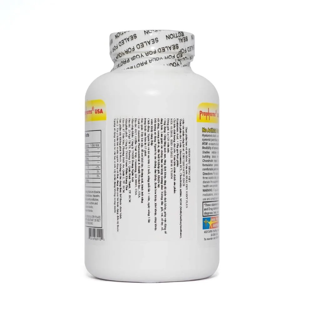Hình ảnh Viên uống Healthy Joint Plus hỗ trợ giảm các chứng đau do thoái hóa khớp, bổ sung dịch khớp (120 viên)