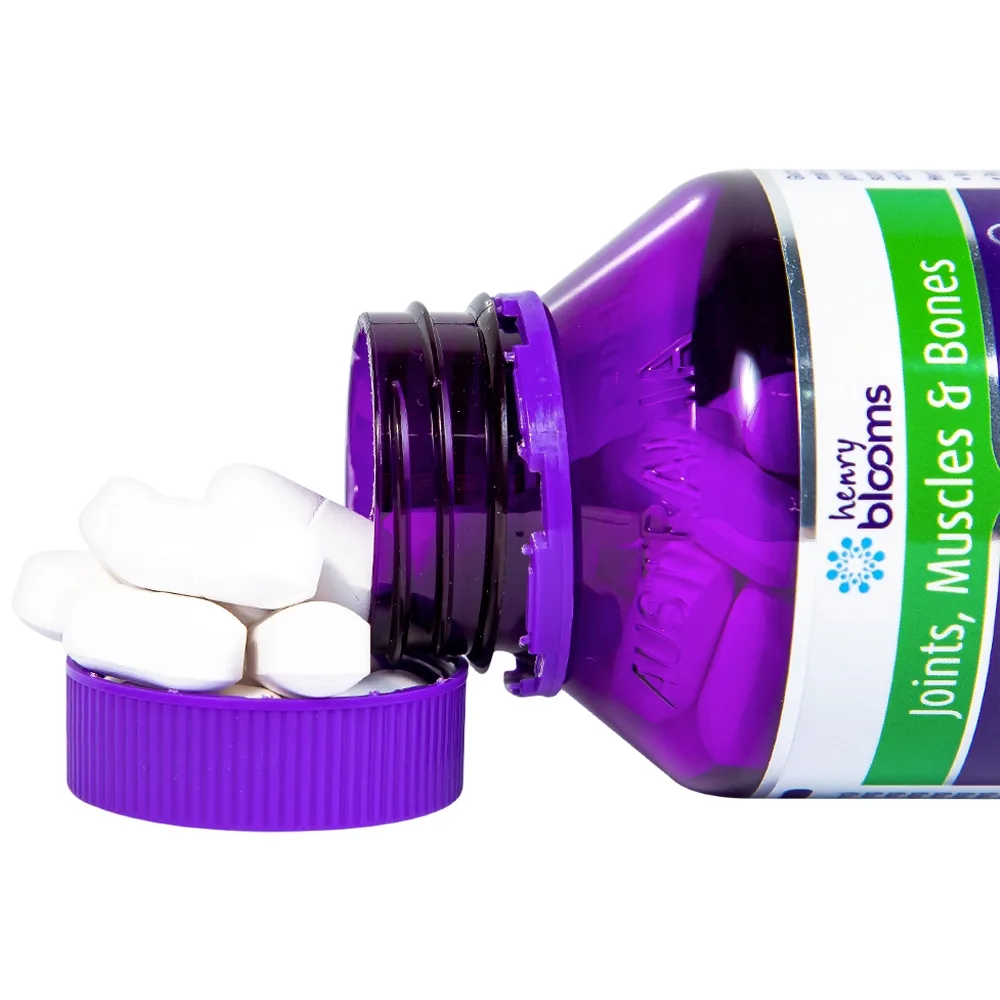 Hình ảnh Viên uống Glucosamine 1500 Plus Henry Blooms hỗ trợ tăng tiết dịch khớp, bảo vệ màng sụn khớp (90 viên)