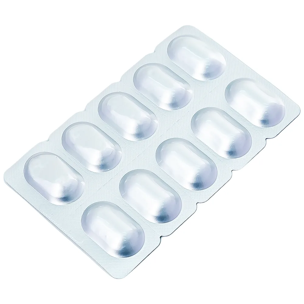 Hình ảnh Viên uống Heviho Thái Minh giảm đau rát họng, giảm ho, long đờm (2 vỉ x 10 viên)