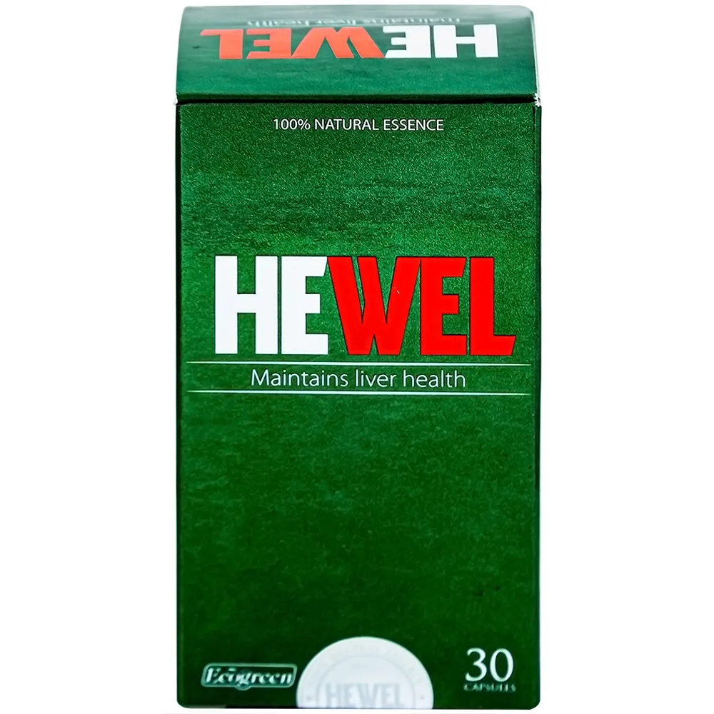 Hình ảnh Viên uống Hewel Ecogreen hỗ trợ tăng khả năng thải độc, bảo vệ gan (30 viên)