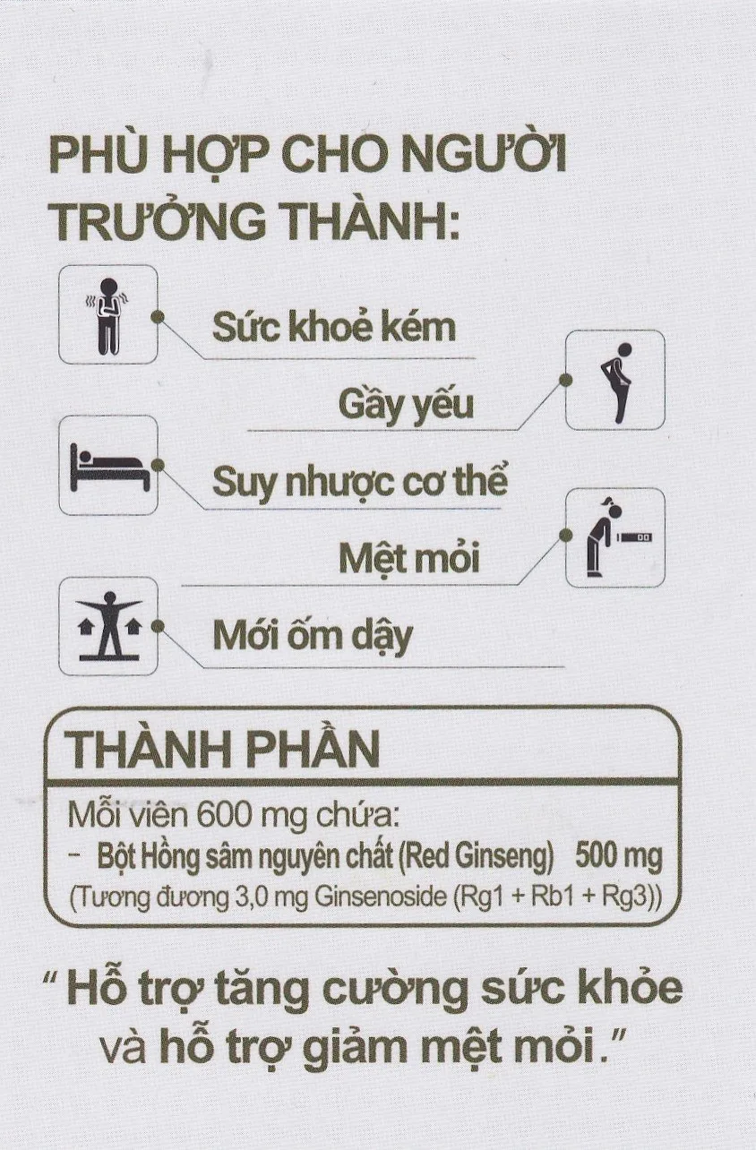 Hình ảnh Viên uống Hồng Sâm Hàn Quốc Shinsam Shinpoong Deawoo hỗ trợ tăng cường sức khỏe (180 viên)