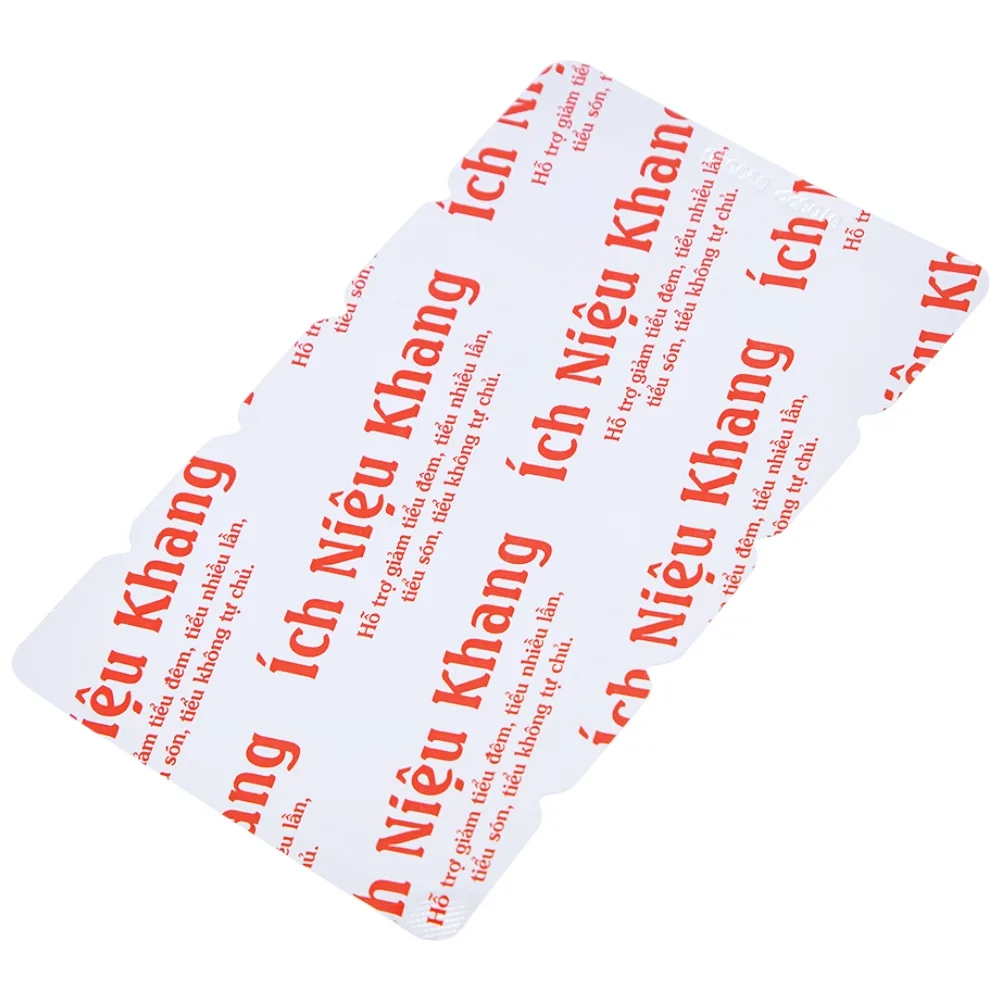 Hình ảnh Viên uống Ích Niệu Khang Medistar hỗ trợ giảm tiểu đêm, tiểu nhiều lần (2 vỉ x 10 viên)
