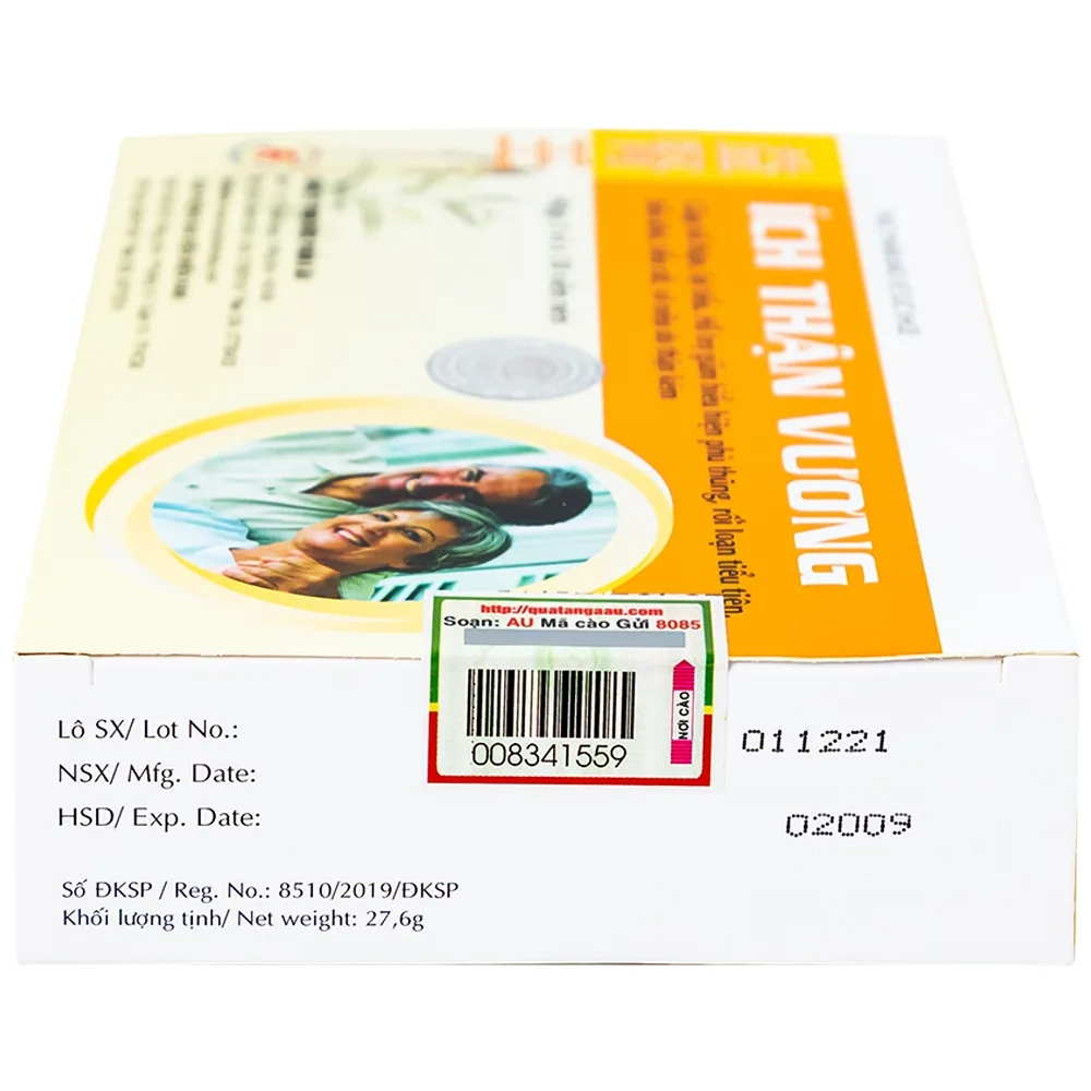 Hình ảnh Viên uống Ích Thận Vương Á Âu bổ thận, lợi tiểu (3 vỉ x 10 viên)