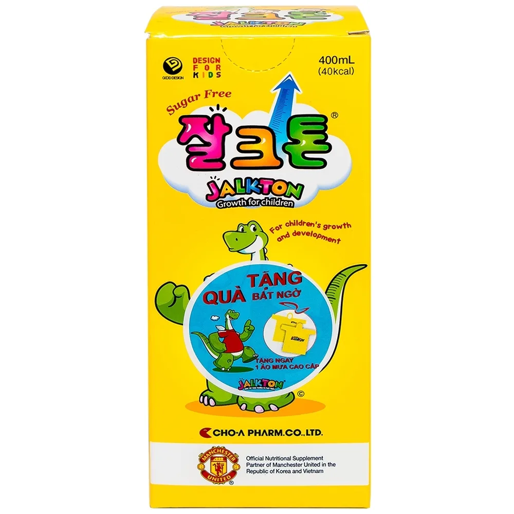 Hình ảnh Siro Jalkton Growth For Children Cho-A cung cấp vitamin, khoáng chất, axit amin (400ml)