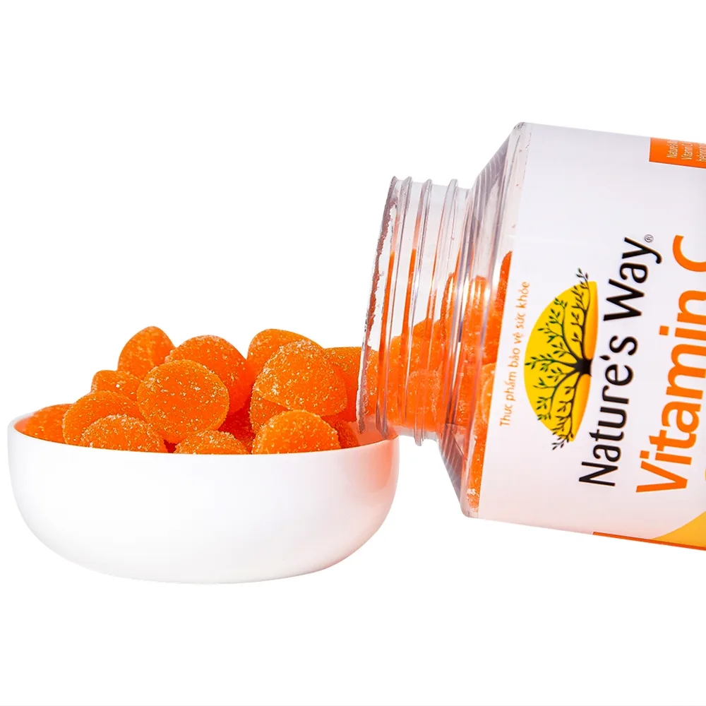 Hình ảnh Kẹo dẻo Vitamin C Vita Gummies Nature's Way vị cam hỗ trợ và duy trì hệ miễn dịch khỏe mạnh (120 viên) 