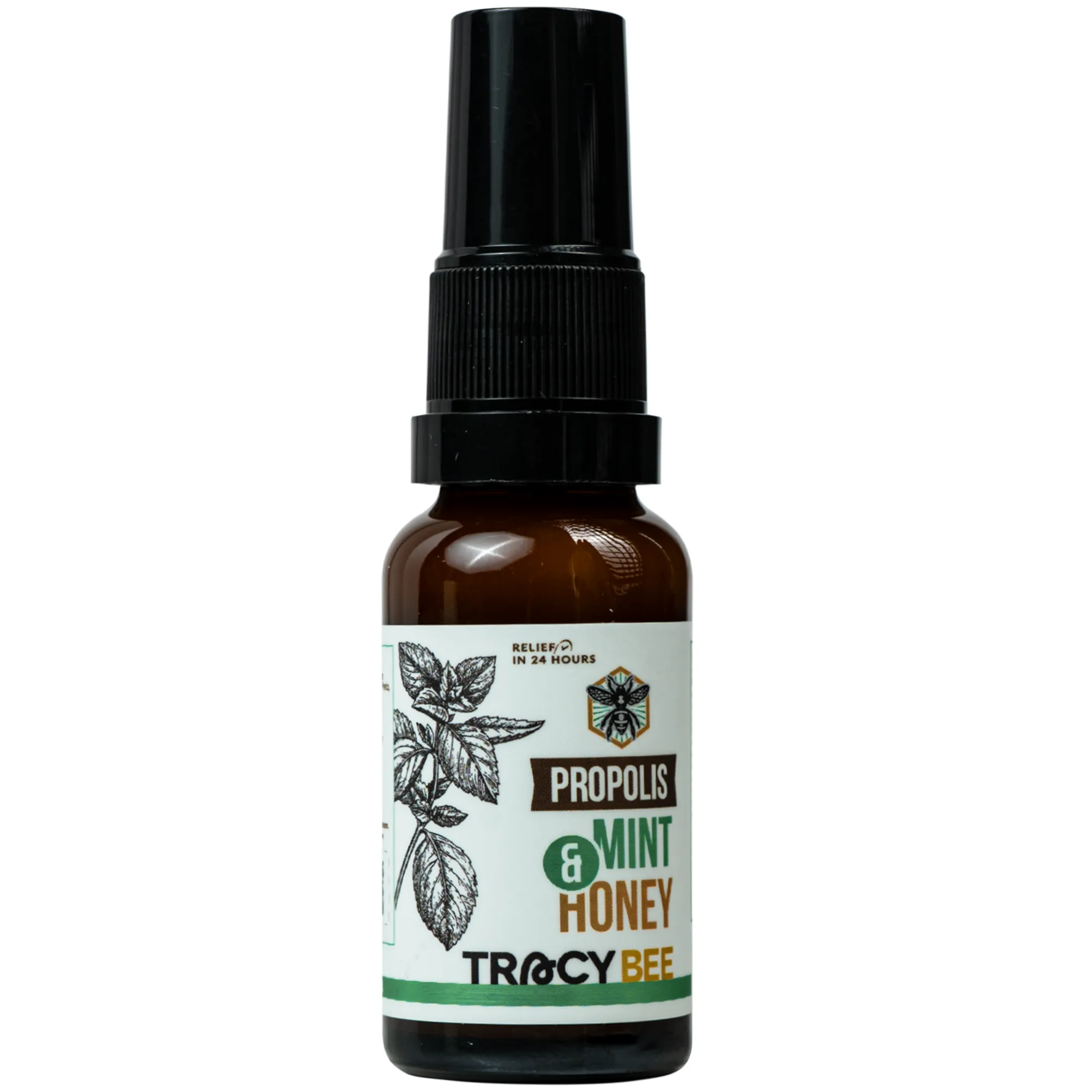 Hình ảnh Keo ong giúp giảm viêm họng Propolis Mint & Honey Tracybee (20ml)