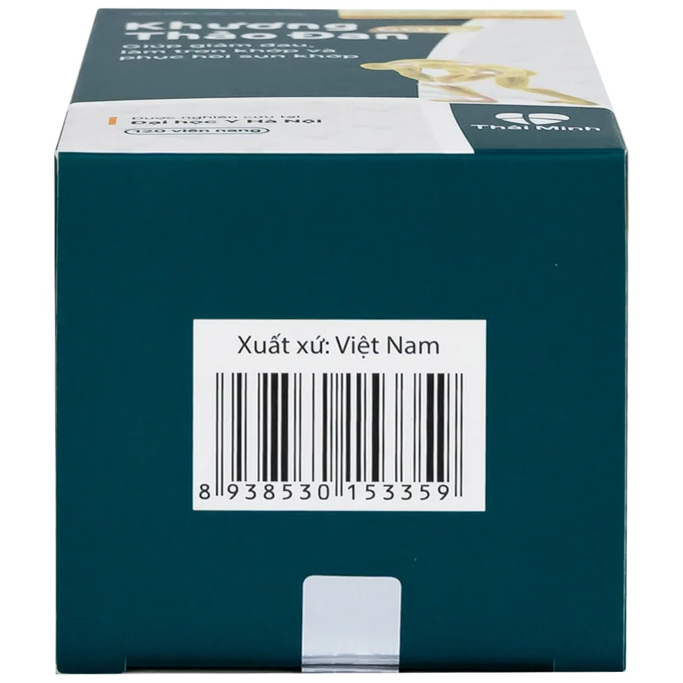 Hình ảnh Viên uống Khương Thảo Đan Gold Thái Minh giảm đau, làm trơn khớp và phục hồi sụn khớp (120 viên)