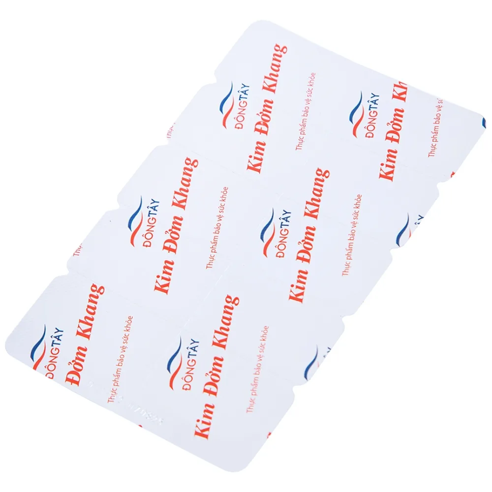 Hình ảnh Viên uống Kim Đởm Khang Hồng Bàng hỗ trợ cho người bị sỏi mật (3 vỉ x 10 viên)