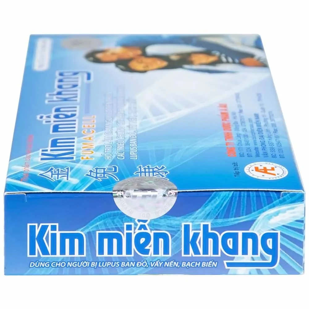 Hình ảnh Viên uống Kim Miễn Khang IMC tăng cường năng lượng cho tế bào miễn dịch (3 vỉ x 10 viên)