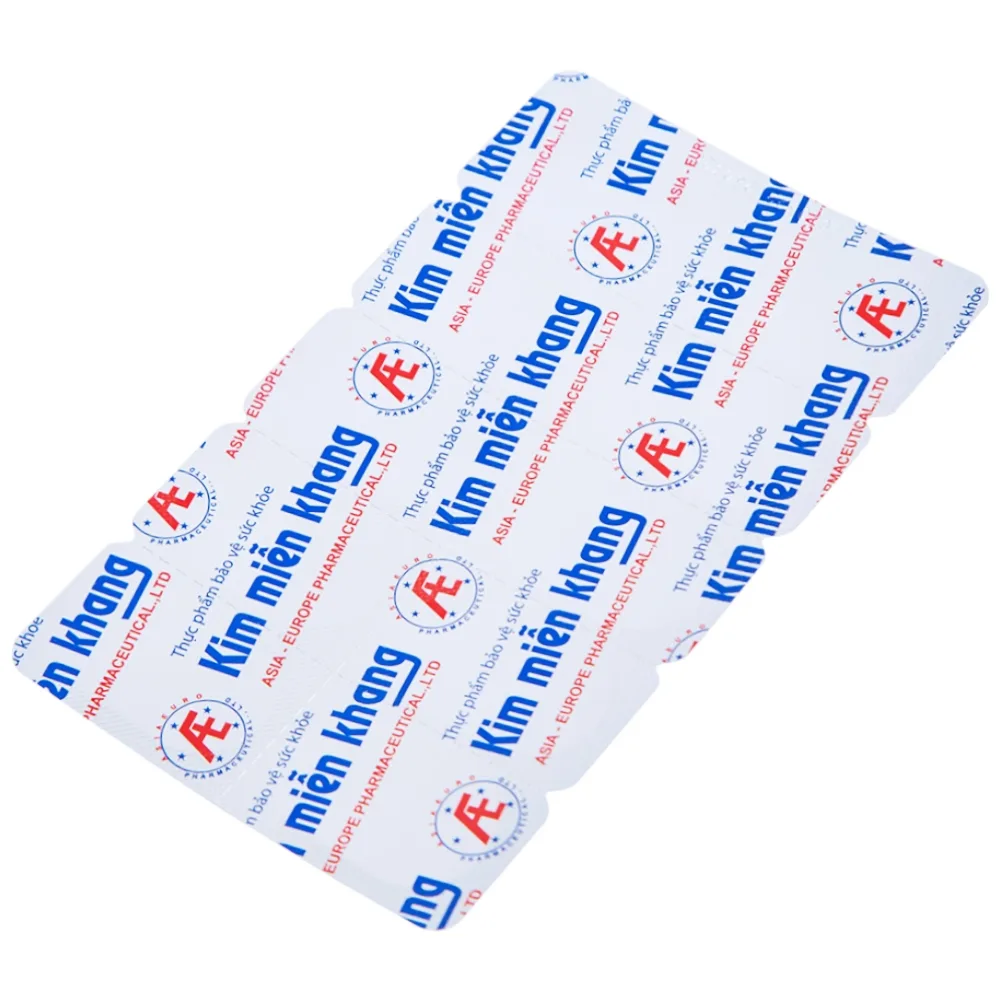 Hình ảnh Viên uống Kim Miễn Khang IMC tăng cường năng lượng cho tế bào miễn dịch (3 vỉ x 10 viên)