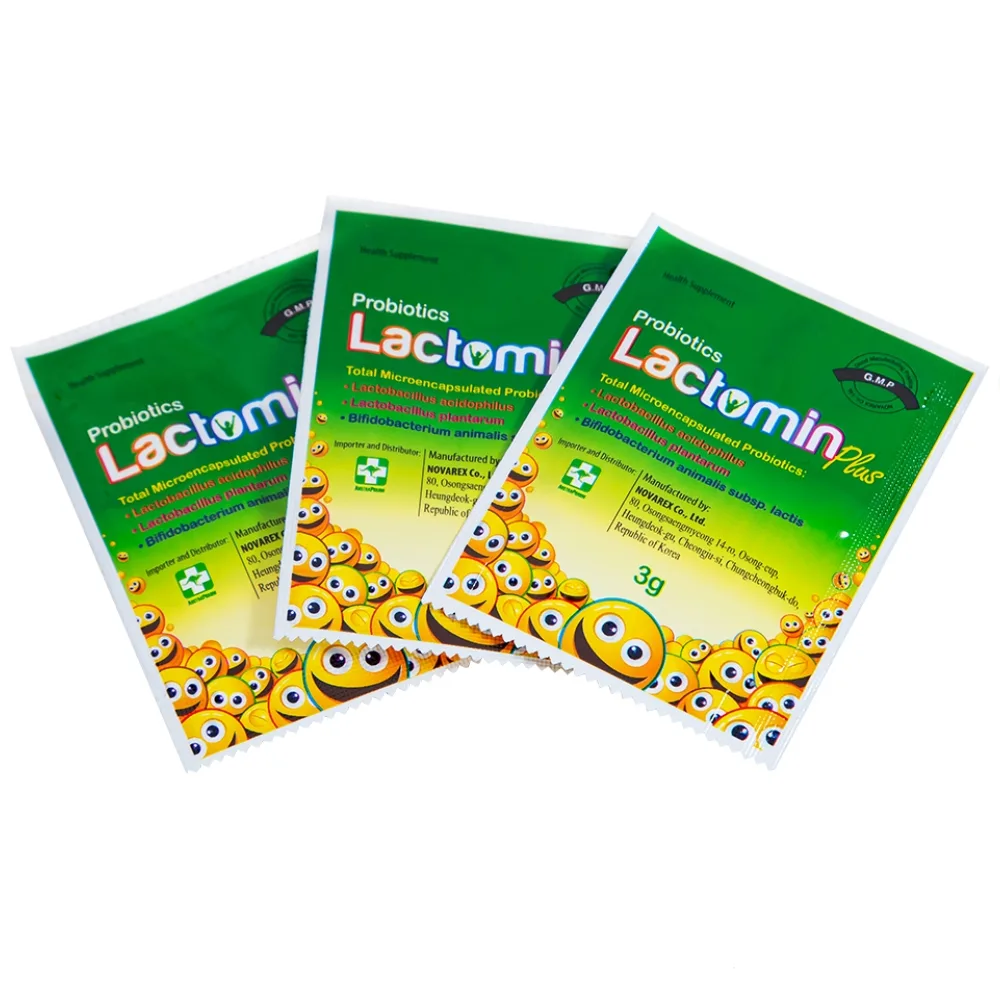 Hình ảnh Cốm Probiotics Lactomin Plus Novarex bổ sung vi khuẩn có ích, giúp cân bằng hệ vi sinh đường ruột (30 gói)