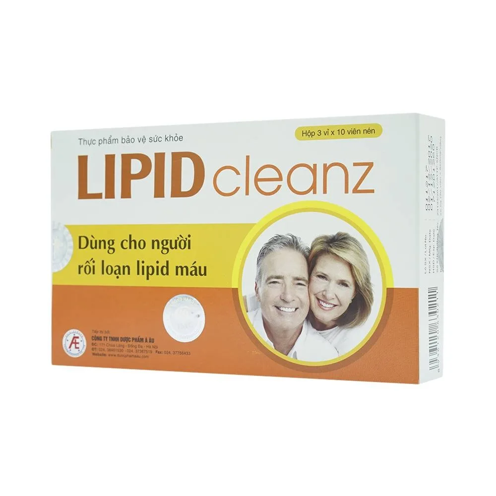 Hình ảnh Viên uống Lipid Cleanz IMC hỗ trợ giảm cholesterol trong máu, giảm nguy cơ xơ vữa động mạch (3 vỉ x 10 viên)